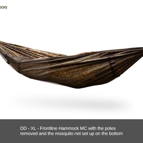 DDHammocks DD XL フロントライン ハンモック MC マルチカモ DDハンモックス社