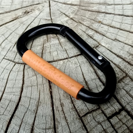 wildoutdoor カラビナ 本革  6カラー ヌメ革