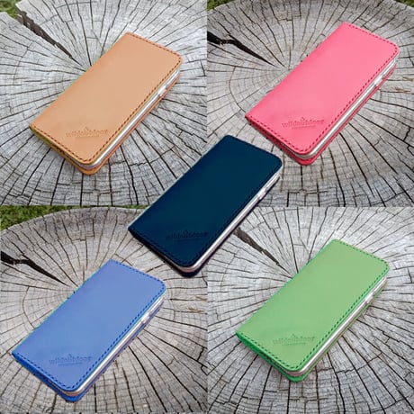 iphone SE2/3 8 7用 本革ケース 4.7インチ用 ベルトなし カードx3＋1ポケット ヌメ革