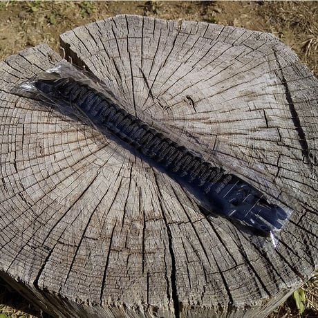 DD Hammocks Paracord Bracelet Black パラコードブレスレット  ブラック  DDハンモックス社