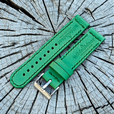 メンズ腕時計用本革換えベルト  幅16mm ヌメ革  リストウォッチベルト