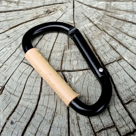 wildoutdoor カラビナ 本革  6カラー ヌメ革