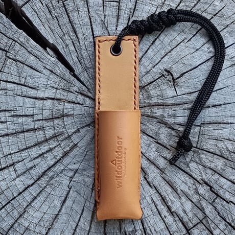 OpinelアウトドアナイフNo.10用 本革ケース オピネル ヌメ革