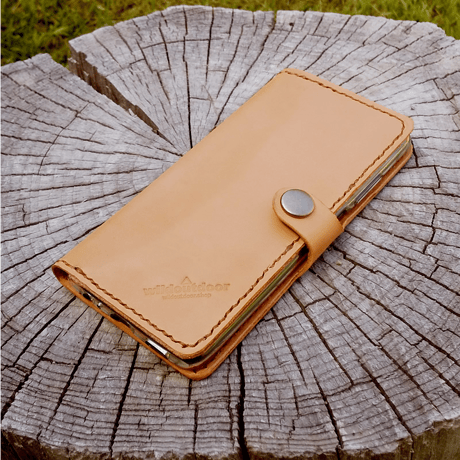 Xiaomi Redmi Note 9T用 本革ケース   ベルトあり 1ポケット ヌメ革