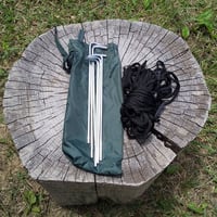 DDHammocks DD Pegs + Guy Lines (x6) ペグx6 + ガイラインx6
