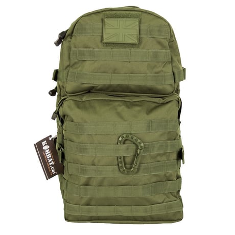 Kombat.UK ミディアムモールアサルトパック 40L Olive Green リュックサック バックパック