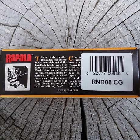 Rapala Rattlin' ラトリンラパラ スペシャル RNR08-CG 8cm