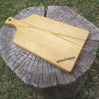 wildoutdoor グリップ付きカッティングボード　栗