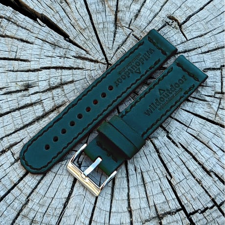 メンズ腕時計用本革換えベルト  幅16mm ヌメ革  リストウォッチベルト