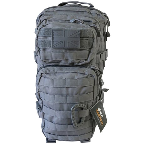 Kombat.UK スモールモールアサルトパック 28L Gunmetal Grey リュックサック バックパック