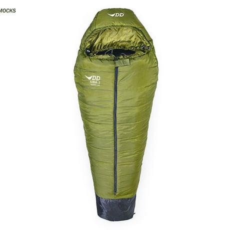 DDHammocks DD Jura 2 - Sleeping Bag スリーピングバッグ オリーブグリーン DDハンモックス社 寝袋 シュラフ