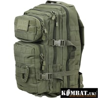 Kombat.UK スモールモールアサルトパック 28L Olive Green リュックサック バックパック