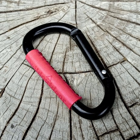 wildoutdoor カラビナ 本革  6カラー ヌメ革