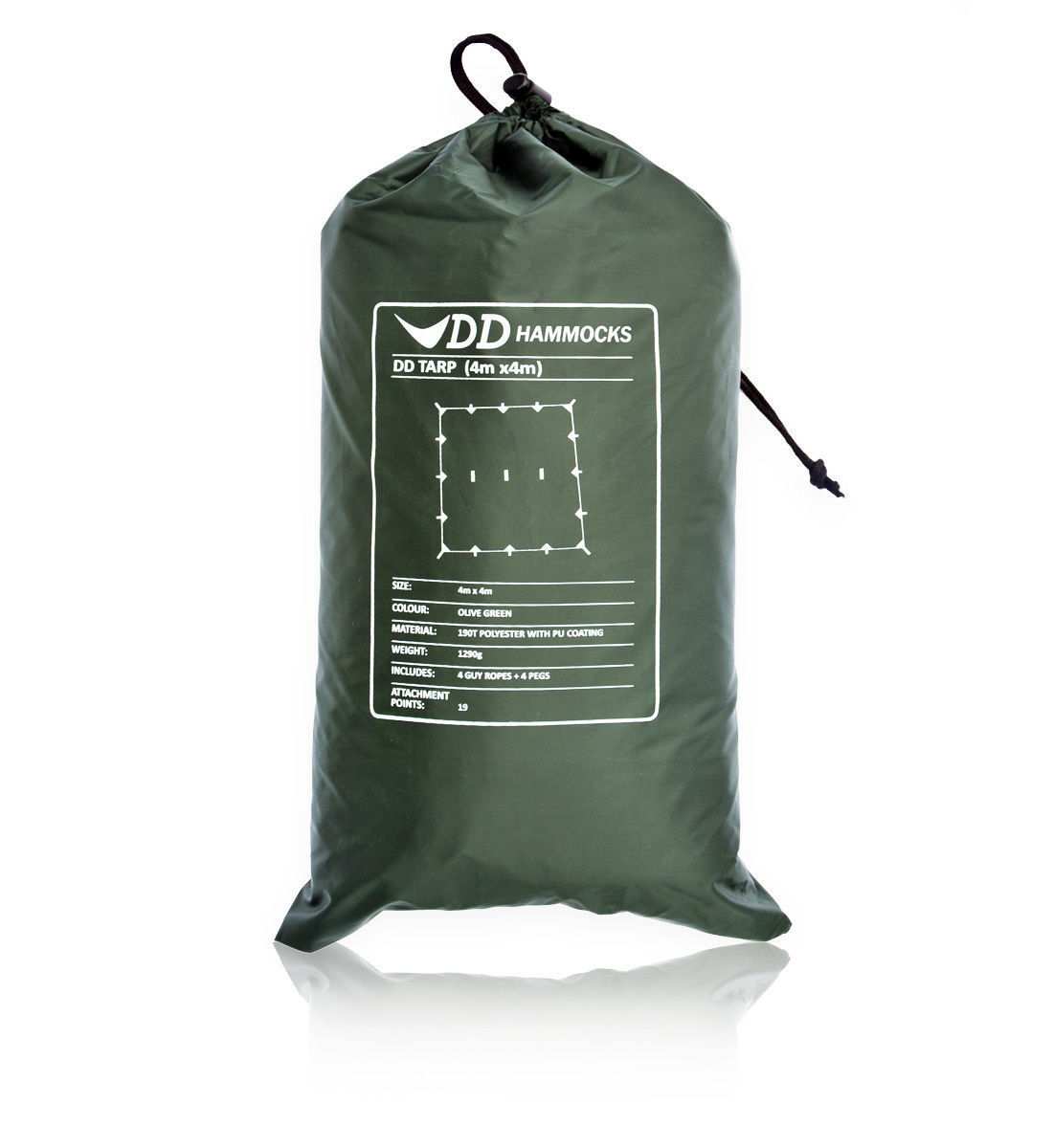 DD HAMMOCKS DD Tarp 4×4 DDタープ　オリーブグリーン DDHammocks DDタープ 4 × 4 オリーブグリーン DDハンモックス社 | wil