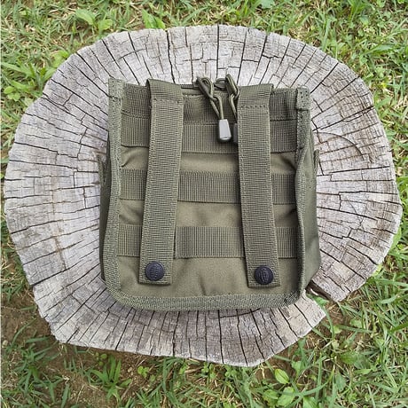 Kombat.UK ミデイアムモール ユーティリティポーチ Olive Green