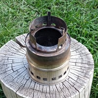 【Used商品】Signstek キャンプストーブ 小型 ウッドストーブ 二次燃焼 コンパクト 軽量 薪ストーブ ソロキャンプ 五徳 ステンレス薪コンロ 焚き火台 燃料不要