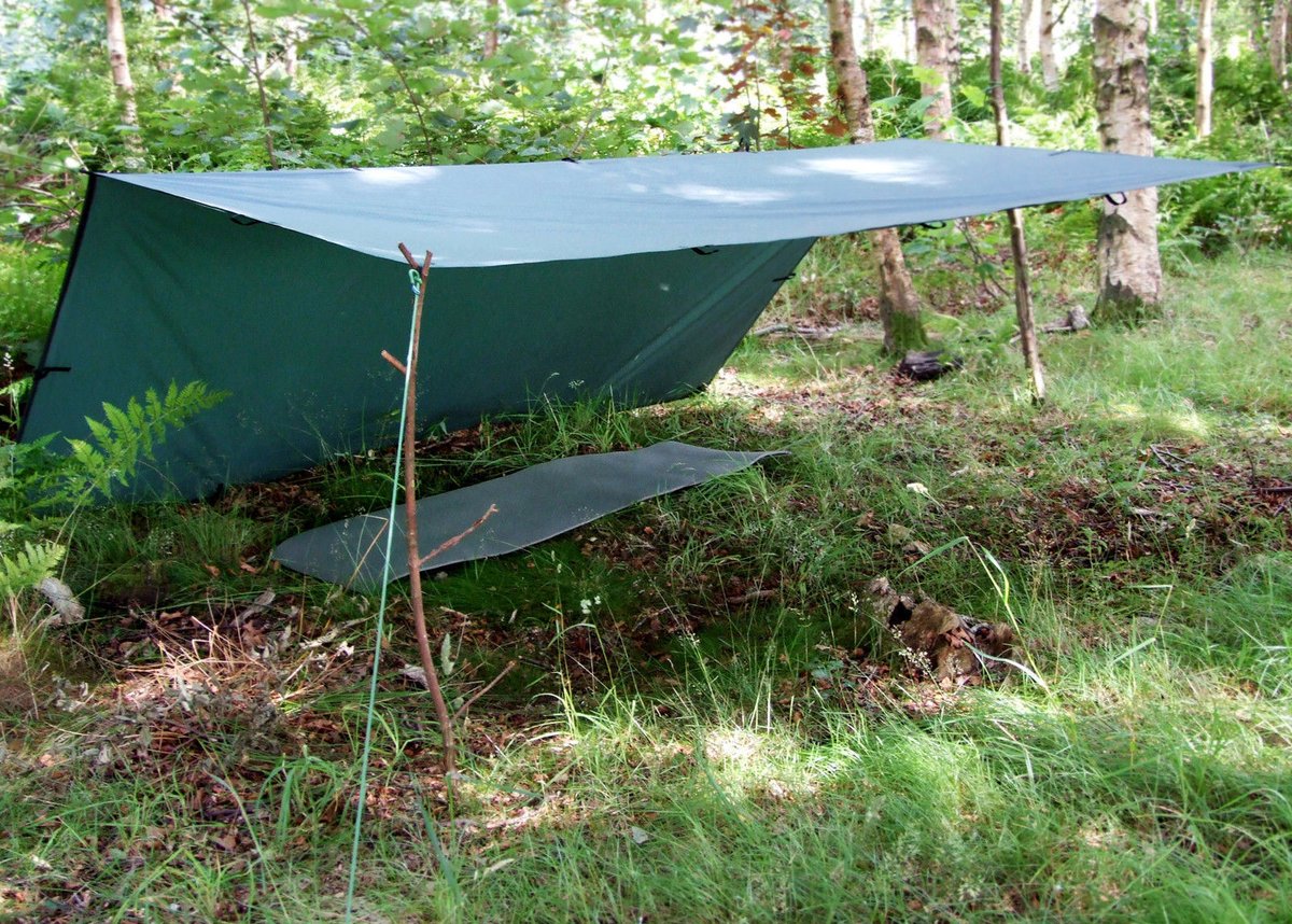 DDHammocks DDタープ 3 X 3 オリーブグリーン DDハンモックス社