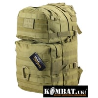 Kombat.UK ミディアムモールアサルトパック 40L Coyote リュックサック バックパック