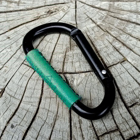 wildoutdoor カラビナ 本革  6カラー ヌメ革