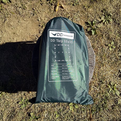 DDHammocks DDタープ 3.5x3.5  オリーブグリーン DDハンモックス社