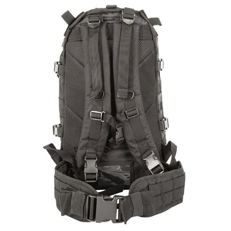 Kombat.UK ミディアムモールアサルトパック 40L ブラック リュックサック バックパック
