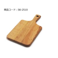 土佐龍　桜グリップ付きカッティングボード　M：サイズ 360 x 200 x 15mm / 重さ 約570g