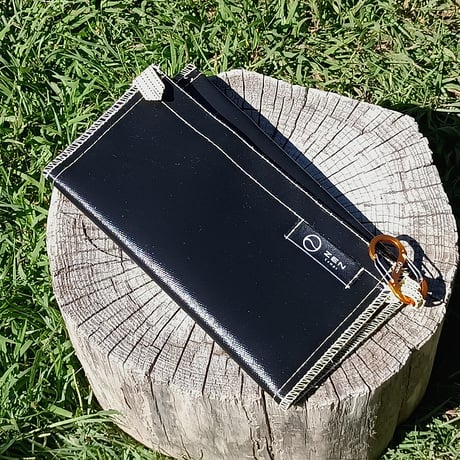 ZEN Camps 火消し袋 Mサイズ(32*29cm)カラビナ付 アッシュキャリー 炭処理袋 炭消し袋 炭袋 防水 自立 Ash Carry キャンプ 耐熱性 難燃性 コンパクト 大容量