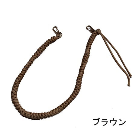 パラコードウォレットロープ 4カラー 63cm スネークノット スマホストラップ