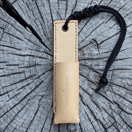OpinelアウトドアナイフNo.10用 本革ケース オピネル ヌメ革
