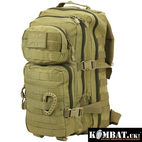 Kombat.UK スモールモールアサルトパック 28L Coyote リュックサック バックパック