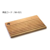 土佐龍　ブレッドカッティングボード　桜　M：サイズ 320 x 200 x 15mm / 重さ 約575g