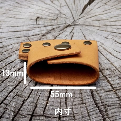 本革 アックスシース キャメル ヌメ革 手斧シース 手斧カバー