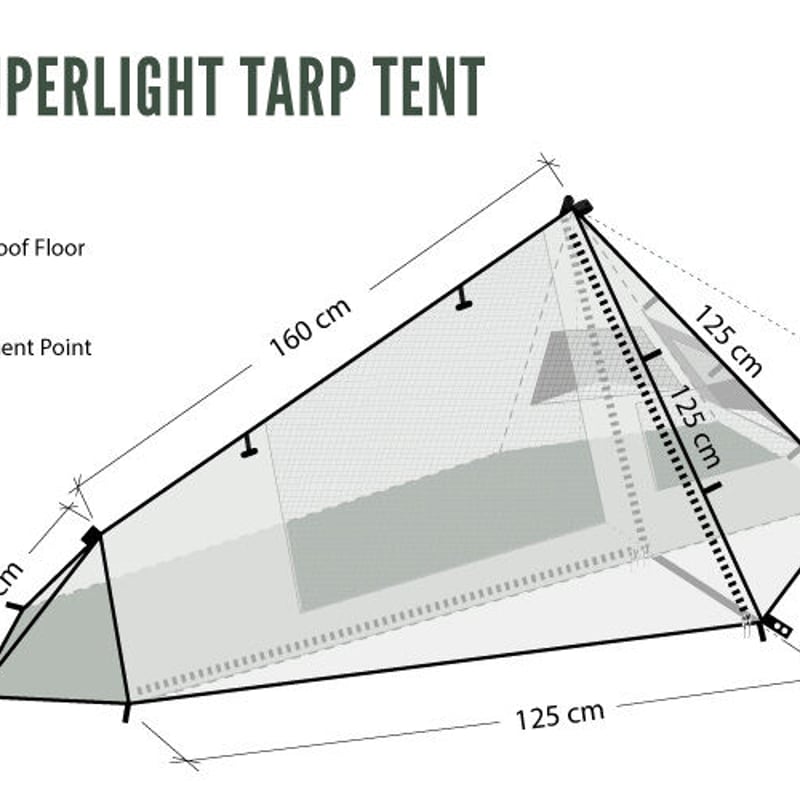 DD Hammocks DD SuperLight - Tarp Tent DD スーパーライ...