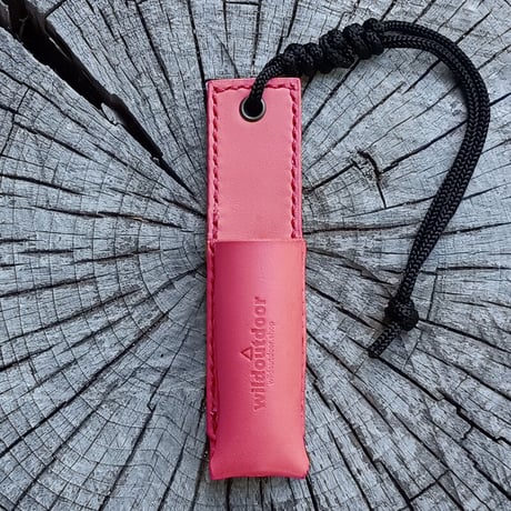OpinelアウトドアナイフNo.9用 本革ケース オピネル ヌメ革