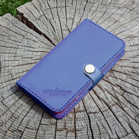 docomo らくらくホン F-42A用 本革ケース ベルトあり 1ポケット ヌメ革