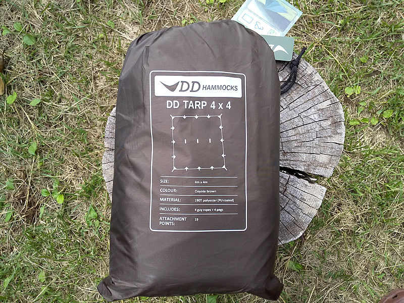 DD Tarp タープ 4x4 コヨーテブラウン DDhammocks社製 Amazon.co.jp: DD Hammocks JAPAN DD Tarp 4×4 コヨーテブラウン