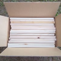焚き付け用 ひのき 薪(約2kg) 約380～400x15～20mm 箱80サイズ フェザースティック 護摩木