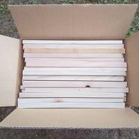 焚き付け用 ひのき 薪(約2.2kg) 約343x22x10～11mm 箱80サイズ フェザースティック 護摩木