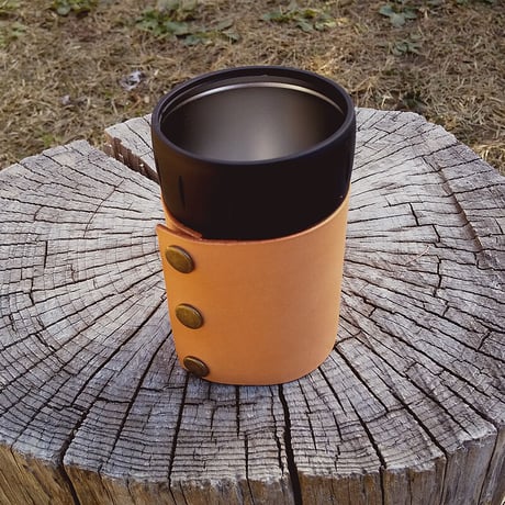 本革 サーモス 保冷缶ホルダーカバー 350ml用 ヌメ革