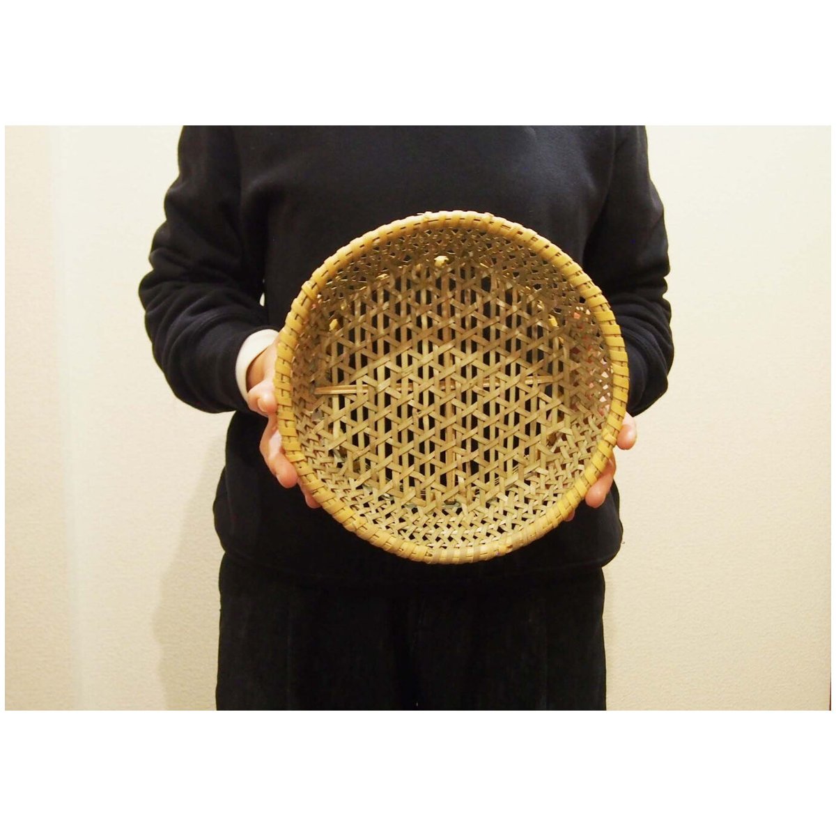 戸隠根曲がり竹の丸かご | kirinBASKET