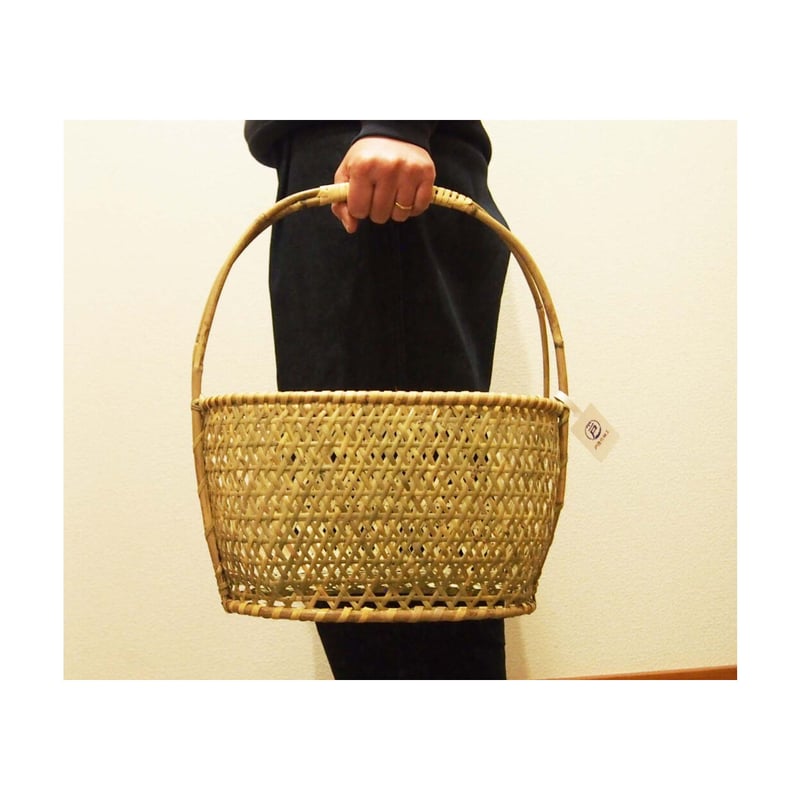 戸隠根曲がり竹の買い物かご | kirinBASKET 戸隠根曲がり竹の買い物かご | kirinBASKET