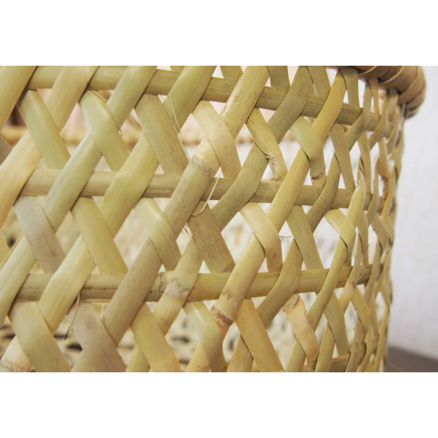 戸隠根曲がり竹の買い物かご Square | kirinBASKET