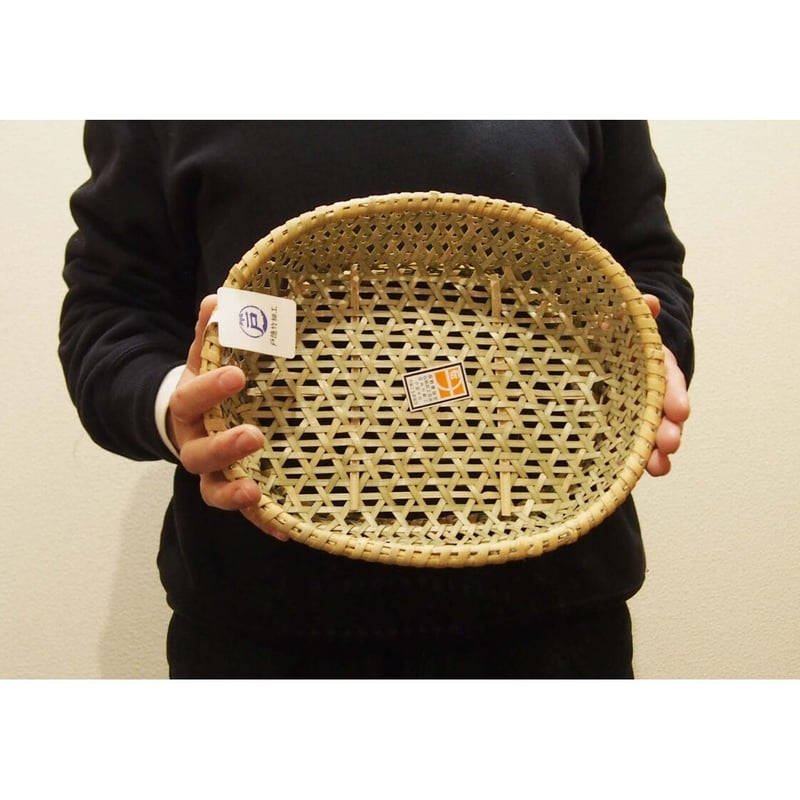 戸隠根曲がり竹のオーバルかご | kirinBASKET