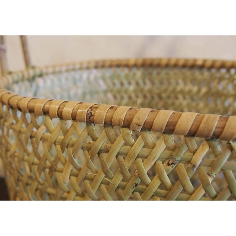 戸隠根曲がり竹の買い物かご | kirinBASKET