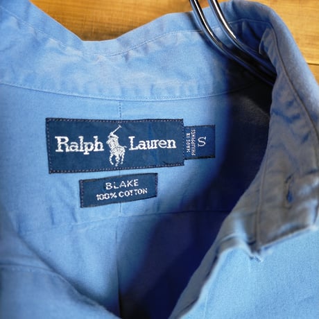 90's Ralph Lauren / "BLAKE"ボタンダウンシャツ B.D SHIRT /USED