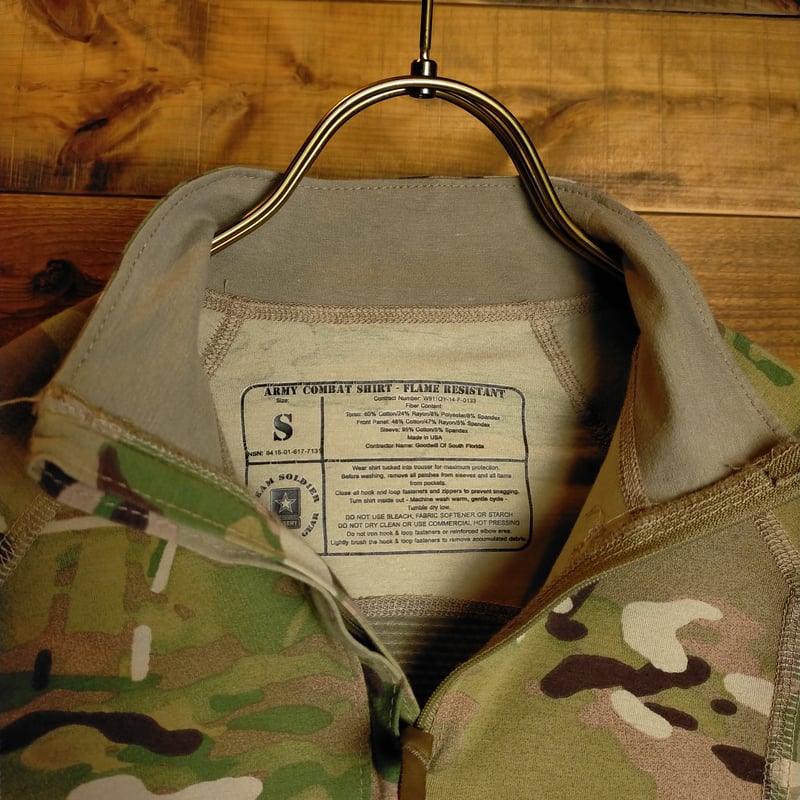 US 米軍実物 Army MASSIF ACS コンバットシャツ タイプ2 OCP スコーピオ