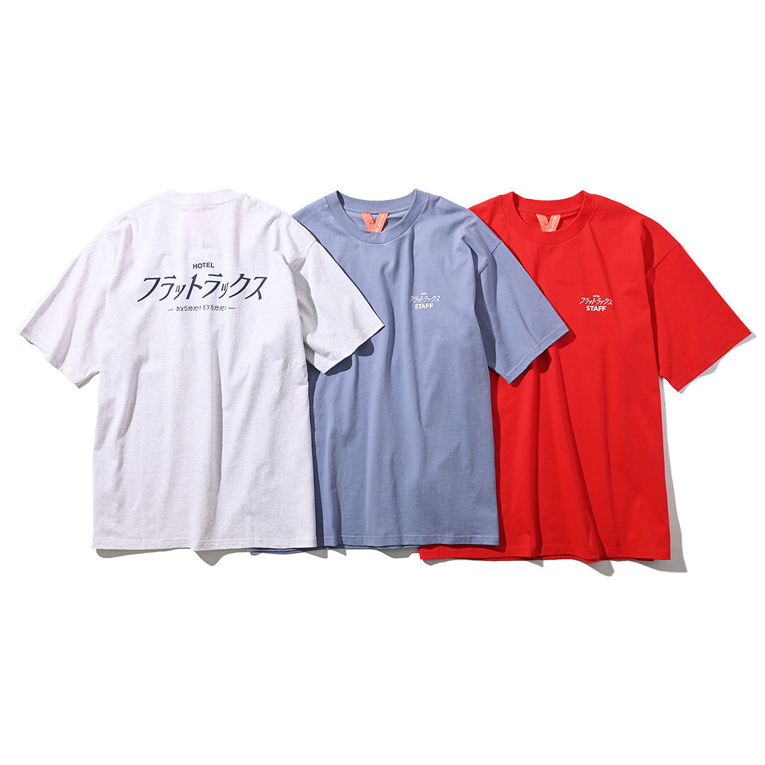 新品 FLATLUX フラットラックス ロンTEE ロングTシャツ ブラックXL