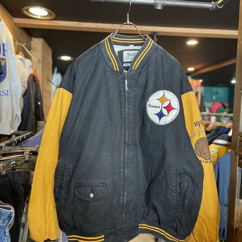 90's MIRAGE NFL / STEELERS スタジャン / USED | CHARGIE