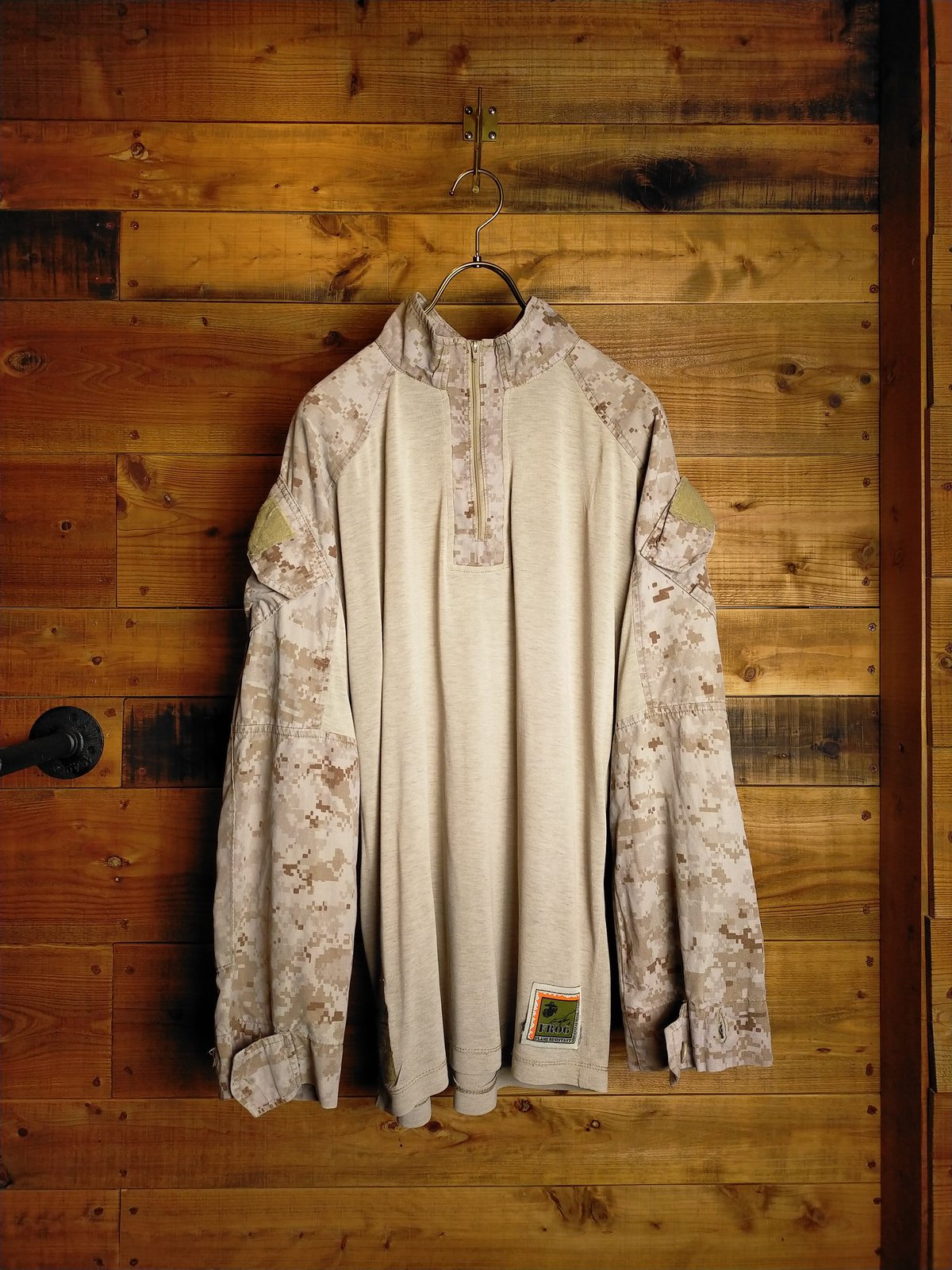 USMC FROG デザートマーパット コンバットシャツ M-R / USED | CHARGIE