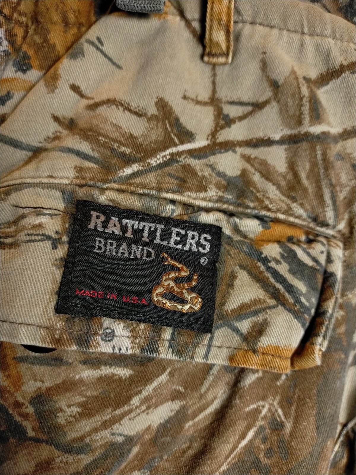 90's RATTLERS / カモフラージュパンツ / リアルツリーカモ / USED |